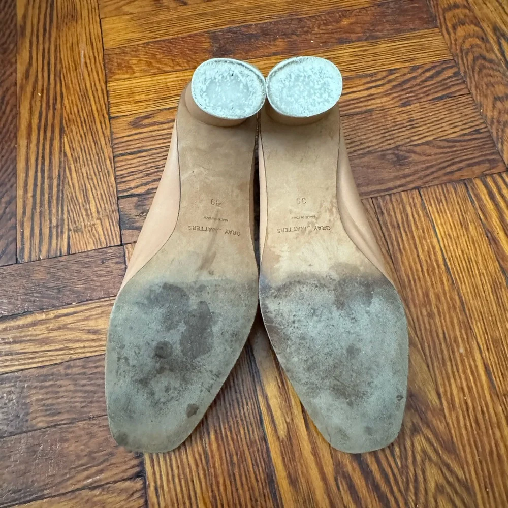 Gray Matters Tan Heels - Picture 6 of 6